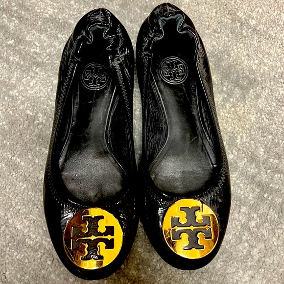 Tory Burch Shoes - Tory Burch black patten leather shoes